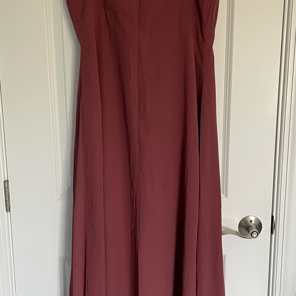 Revelry Scarlet Chiffon Ruffle Maxi Dress 29584 - Picture 11 of 16